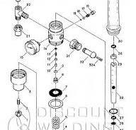 REPAIR KIT - VICTOR HRF 2425 REGULATOR - FLOWMETER - REBUILD PART VIC  0790-0132 | eBay