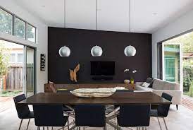 It works especially beautifully in a dining room with a bold light fixture, schlotter said. Black Is Back As The 2018 Color Of The Year Your Own Unique Decor