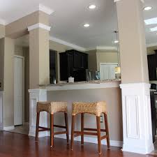 Installing chair rail and creating a kitchenette: Column Upgrade Frills And Drills