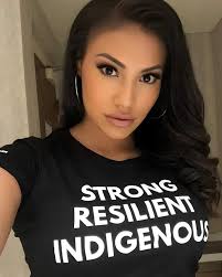 A local woman from the Edmonton Alberta area has become the first plains  Cree model featured in Sports Illustrated. Ashley Callingbull is a Plains  Cree starlet who continues to water her roots