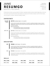 A simple or basic resume template is defined by a clean and consistent look with strong lines separating categories and . 25 Free Resume Templates To Download Now Fill In 2021