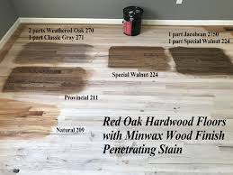 The wood types we chose also are vastly different, ranging from extremely soft (birch) to hard (red oak) with undertones all over the map. Red Oak Hardwood Floor Stains Using Minwax Wood Finish Red Oak Hardwood Floors Red Oak Wood Floors Red Oak Hardwood