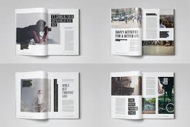 Indesign Magazine Template Magazine Layout Magazine Template Indesign Magazine Templates