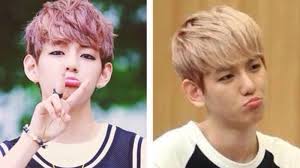 Suho and v · 4.chanyeol and jin · 5. Gilak Baekhyun Exo Dan V Bts Ketahuan Lihat Paha Solar Mamamoo Tribunstyle Com