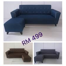 Penempatan sofa minimalis ini tidaklah selalu harus menempel pada bagian dinding. Sofa L Shape New Limited Shopee Malaysia