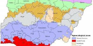 Vegetation types of lesotho and eswatini are included in the project. Draw The Map Of Nigeria Showing Vegetation Zone Draw The Map Of Nigeria Showing The Vegetation Zones Western Africa Africa