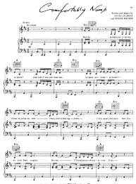 Usually connected with study, focus, work and meditation background music. Sheet Music Piano Score Pink Floyd Comfortably Numb Pdf Pdf Txt
