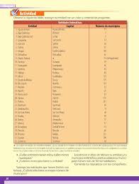 Tus libros de texto en internet. Mexico Y Su Division Politica Bloque I Leccion 2 Apoyo Primaria