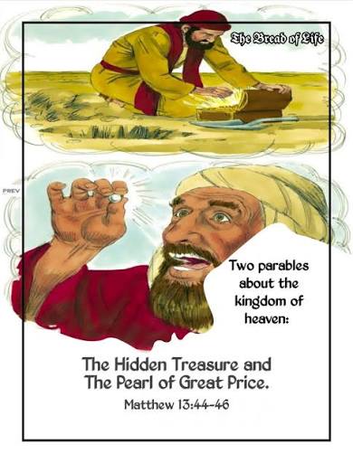 Gospel of Matthew 13:44-46 for July 30, 2025