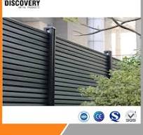 Versatile WPC Privacy Wood Plastic Composite Fencing Panels WPC Fence for  Home and Garden Waterproof Wind Resistant Easy to Install