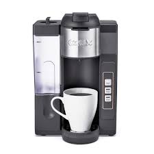 Every pod delivers a fresh cup of coffee, it quickens the brewing process, and it's completely foolproof. Crux K Cup Single Serve Coffee Maker With Water Tank 9943214 Hsn