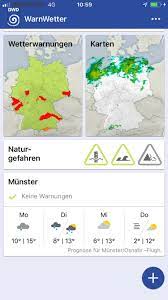 Dwd, the national meteorological service of germany, develops and runs complex numerical prediction models (nwp models) on its supercomputer system. Wetter Und Klima Deutscher Wetterdienst Dwd Apps