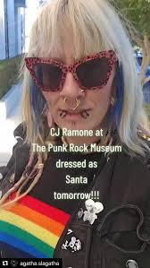 Come down to @thepunkrockmuseum and sit