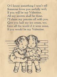 Vintage Valentine Postcards And Illustrations For Collectors Valentines Day Poems Valentines Poems Valentine Postcards