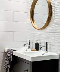 Maybe you would like to learn more about one of these? Bathroom Tile Idea Install 3d Tiles To Add Texture To Your Bathroom