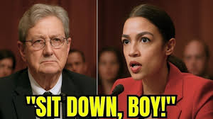 AOC Harshly Insulted John Kennedy: “Sit Down, Boy!” – But ...