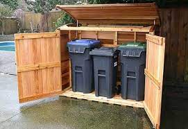 ( 4.1 ) out of 5 stars 75 ratings , based on 75 reviews current price $299.99 $ 299. Oscar 6 X 3 Waste Management Shed Better Sheds Trash Can Storage Outdoor Garbage Shed Garbage Can Shed