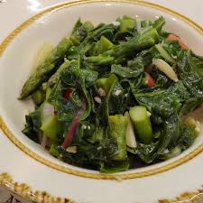 Quick Tasty Red Swiss Chard W Asparagus Recipe Chard Recipes Side Dishes Easy Healthy Recipes
