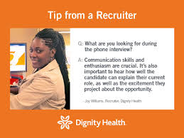 Check Out This Phone Interview Tip And Prep For Your Interview With Dignity Health Interview Skills Interview Tips Job Info