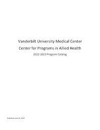 Vanderbilt University Medical Center Center for Programs in Allied Health
