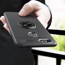 OPPO F7 Shockproof Metal Ring Phone ...