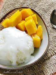 Resepi pulut mangga thai special. Singgahsana Kitchen Pulut Mangga Thai Resep Masakan Malaysia Makanan Dan Minuman Resep Masakan