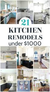 Kitchen remodeling on a budget. 21 Of Of The Best Budget Kitchen Makeovers Under 1000