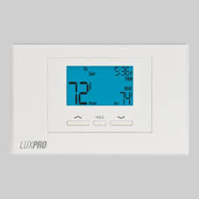 When the luxpro thermostat appears to be locked. Luxpro Thermostats Diversitech