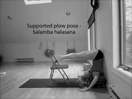 Nirlamba Sarvangasana Variations Against A Wall Youtube Iyengar Yoga Restorative Yoga Yoga Inspiration