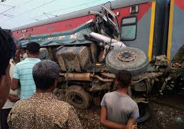Rescuers work at the site of a train accident at veligonda, about 80 kilometers (50 miles) east of hyderabad, india, saturday, oct. At Least 42 Injured In Rail Accident In Northern India Arab News