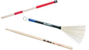 Different Drumsticks For Different Styles Making Music
