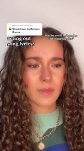 Acting Out Song Lyrics: Ghost Town by Benson Boone