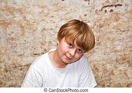 Do you have brown eyes? Boy With Light Brown Hair And Brown Eyes Lookes Friendly Happy And Smiles Full Of Positive Self Confidence Canstock