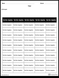 Check spelling or type a new query. Tabellenarbeitsblattvorlage Tabellen Arbeitsblatt Maker