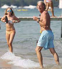 Ai tempi la bertè era fidanzata con adriano. Bjorn Borg 57 Looks Fit And Healthy As He Enjoys A Game Of Tennis On The Beach With His Family Daily Mail Online