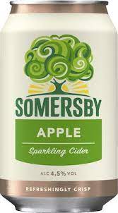 Half litre (500ml) standard delivery 1 week no minimum order. Somersby Apple Cider 24x33 Cl Cans Alc 4 5 Vol