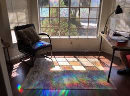 Decorative Window Film Holographic Prismatic Etched Glass Effect Fill Your House With Rainbow Light 23 X 36 Pa Decorative Window Film Window Film Window Decor