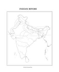 India map drawing at getdrawings com free for personal use. India Rivers Outline Map Karn Corporation