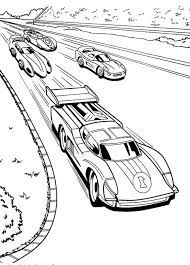 Auto racing first appeared in 19th century and is very popular all over the world in our days. Race Cars Coloring Page Free Printable Coloring Pages For Kids