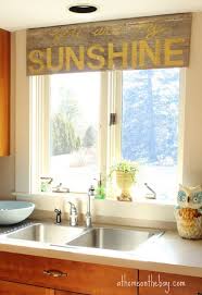 creative kitchen window treatment ideas