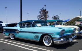 Image result for Kashmir Blue 1958 Pontiac