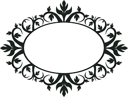 Imagem Relacionada Moldura Oval Arabescos Vetor Molduras Vintage