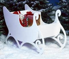Find great deals on ebay for santa sleigh decoration. 50 Best Outdoor Santa Sleigh Ideas On Foter