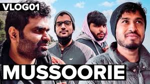 We rented a snow machine in Mussoorie