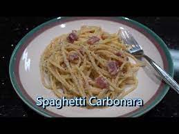 Italian Grandma Makes Spaghetti Carbonara Youtube Italian Pasta Recipes Spaghetti Carbonara Pasta Dishes