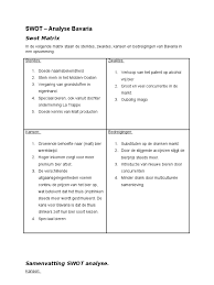 Swotanalyse Bavaria Pdf