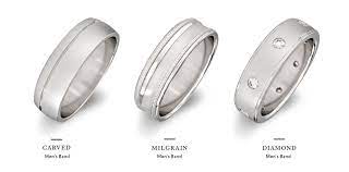 Men S Wedding Band Detailing Mens Wedding Band Styles Wedding Band Styles Mens Wedding Bands