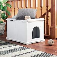 Well you're in luck, because here they come. Double Litter Box Furniture Wayfair