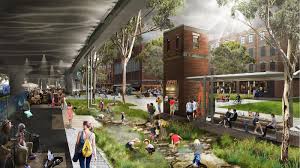 Moonee Ponds Creek Opportunities Plan Projects Mcgregor Coxall Pond Creek Wetland Parking Design