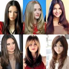 Gambar contoh gaya rambut panjang perempuan diikat. 80 Gaya Rambut Panjang Wanita Untuk Wajah Bulat Yang Disukai Pria Gayarambut Co Id